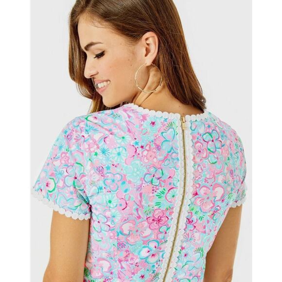 NWT Lilly Pulitzer Braylin shift dress in love bug $198 size 4 - Picture 9 of 9
